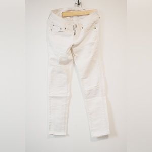 American Eagle Stretch Skinny White Jeans - Size 2